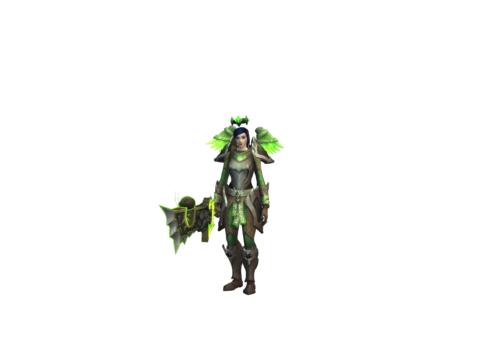 Äcrees 3D character render
