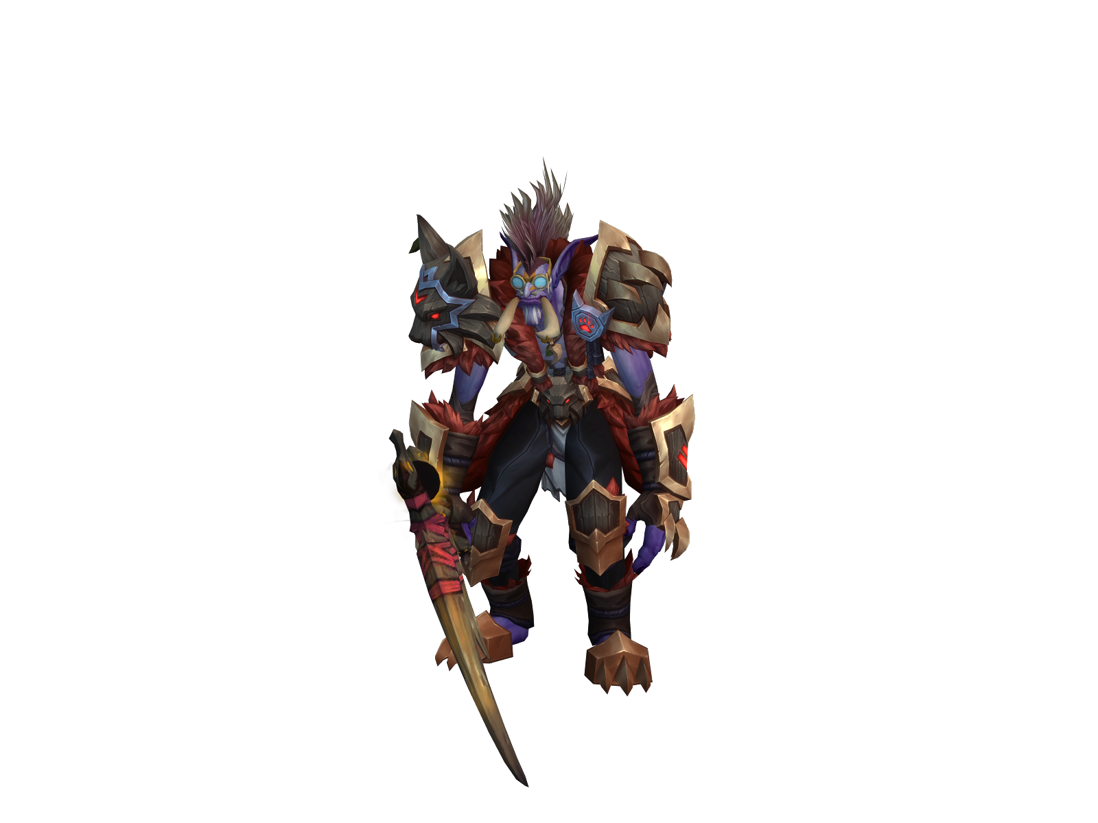 Telluus 3D character render