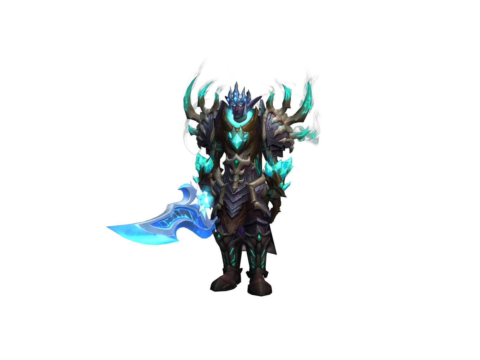 Solrael 3D character render