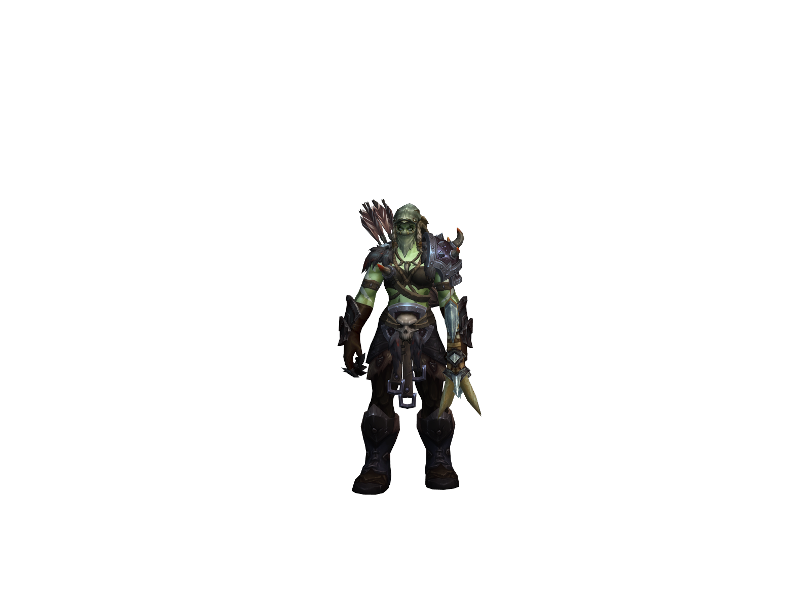 Navajx 3D character render