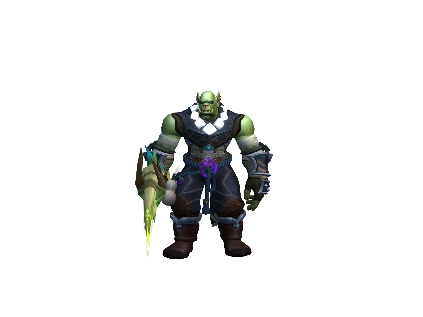 Hookena 3D character render