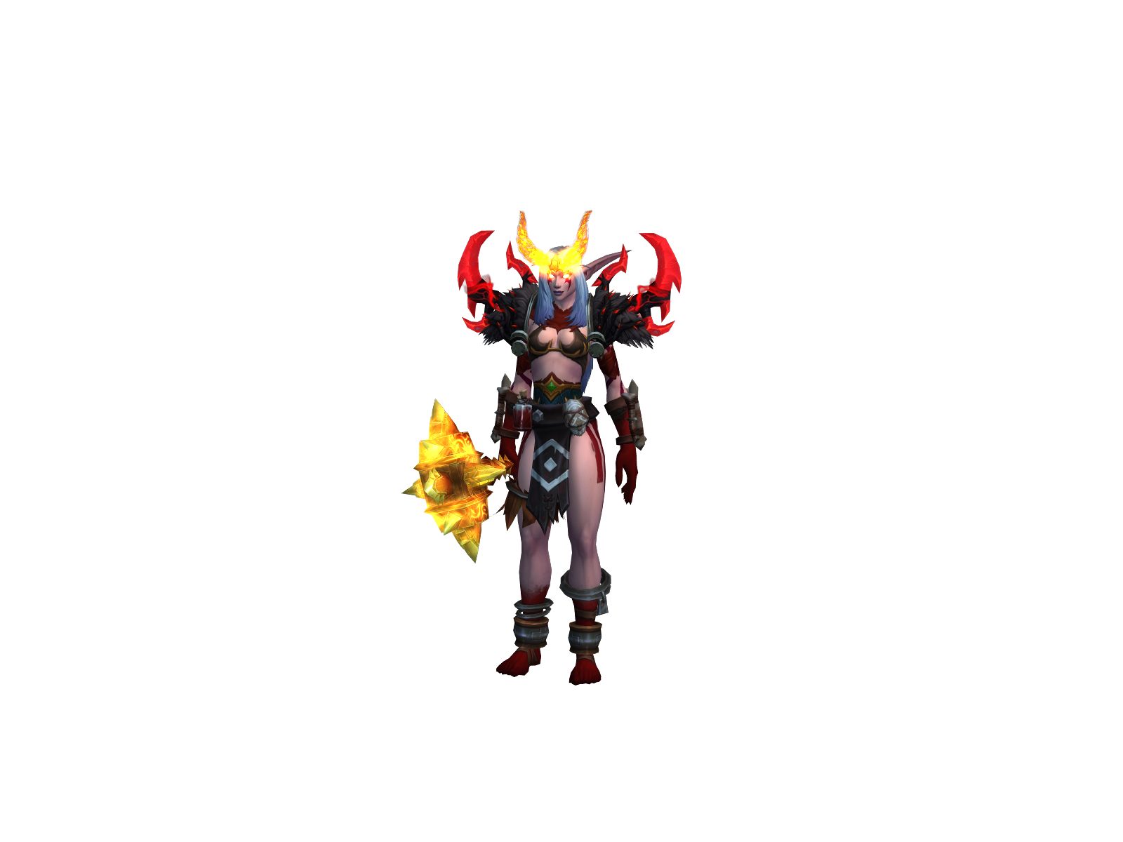 Shails 3D character render