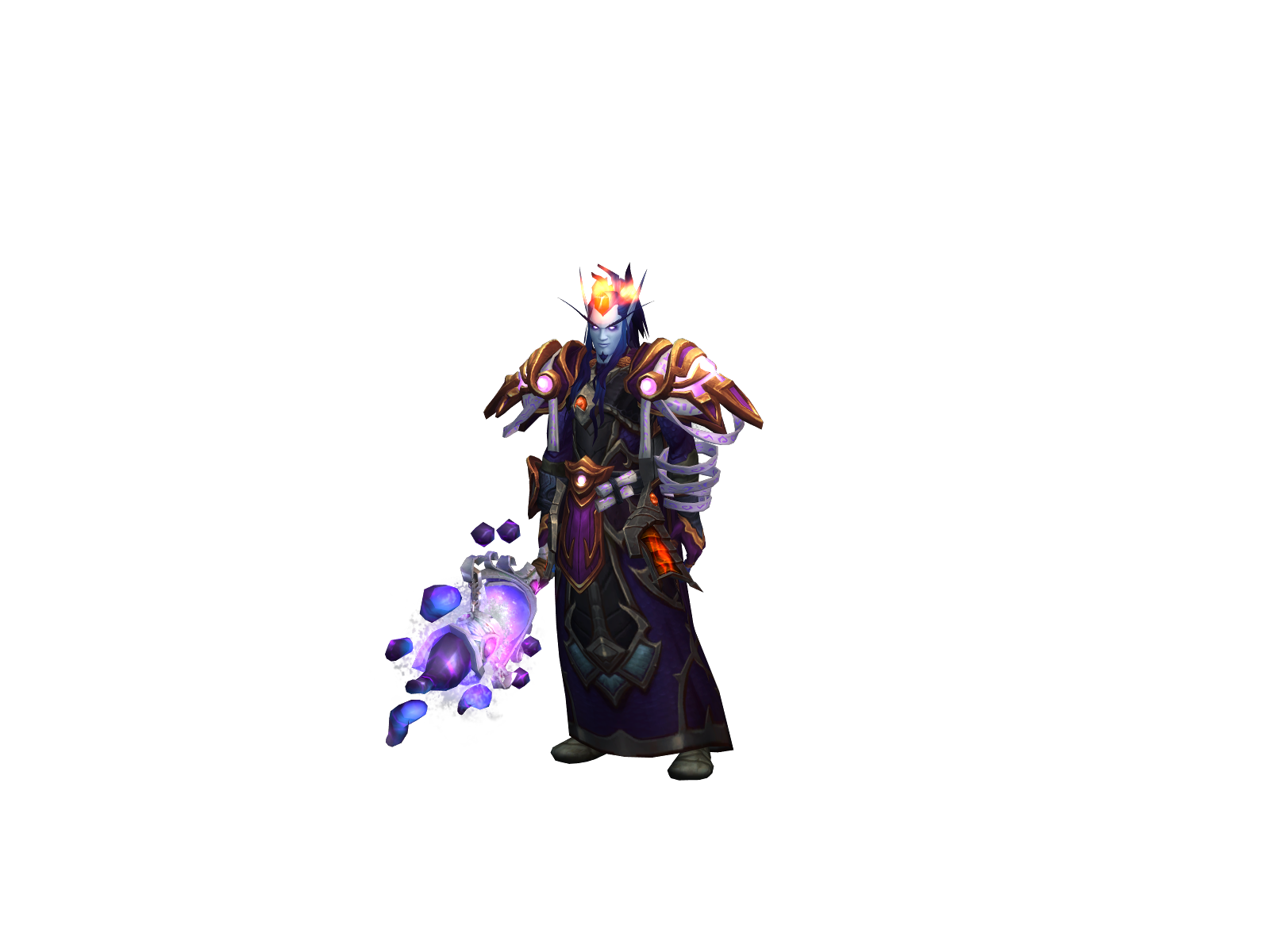 Melkorvalar 3D character render