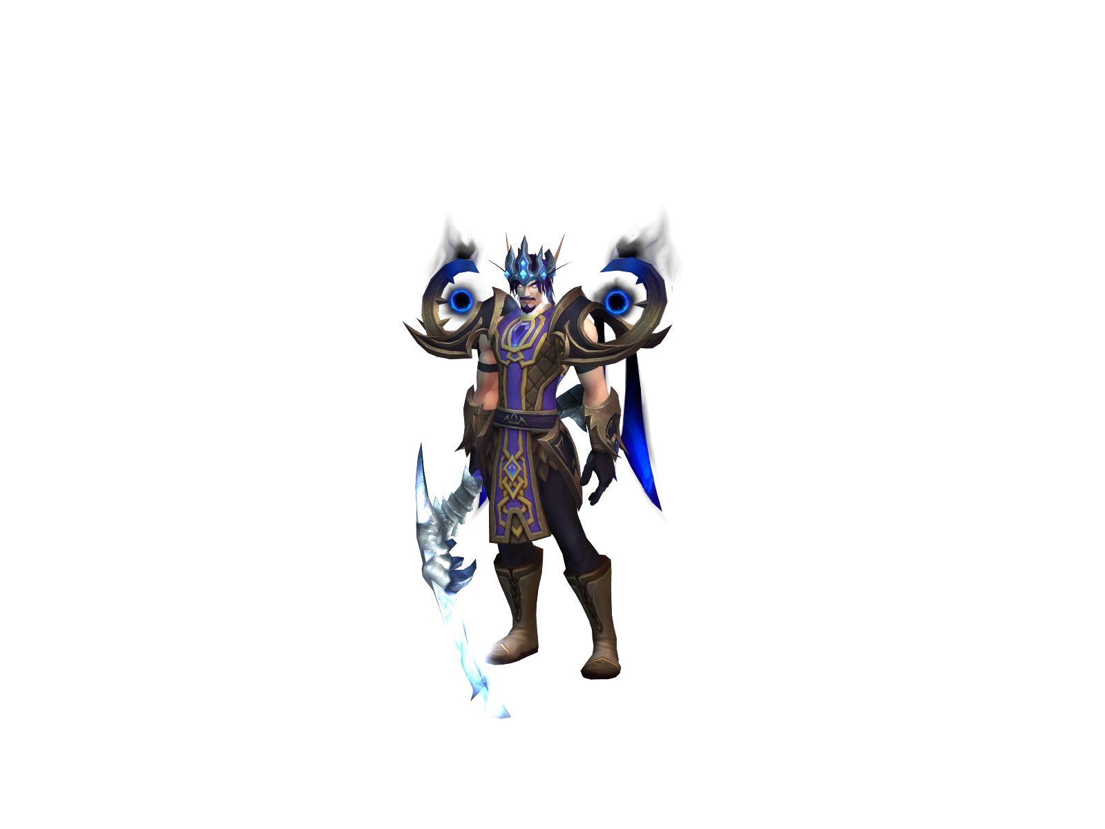 Ethraus 3D character render