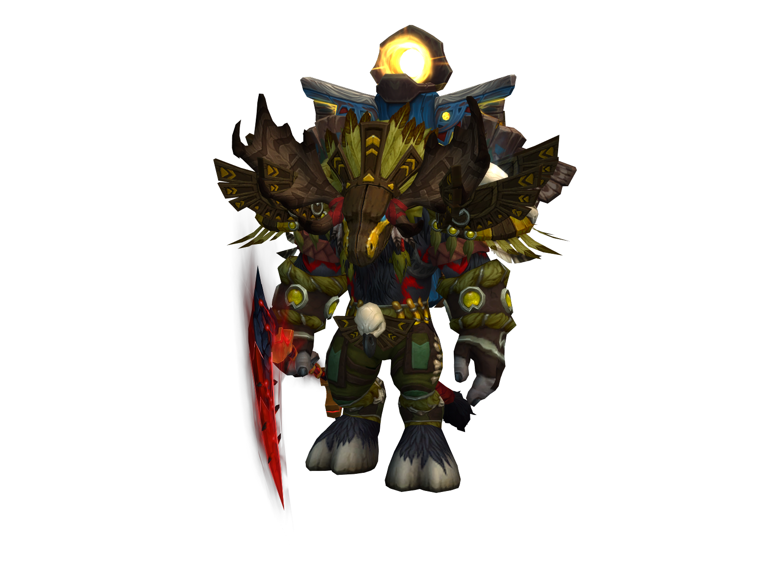 Krðs 3D character render