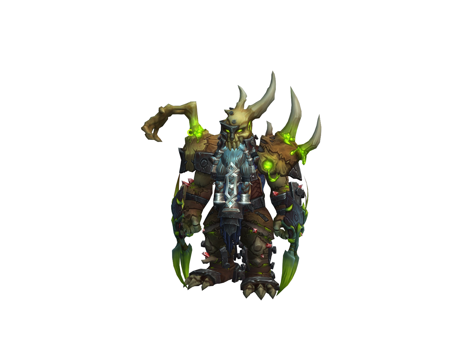 Sacroshade 3D character render