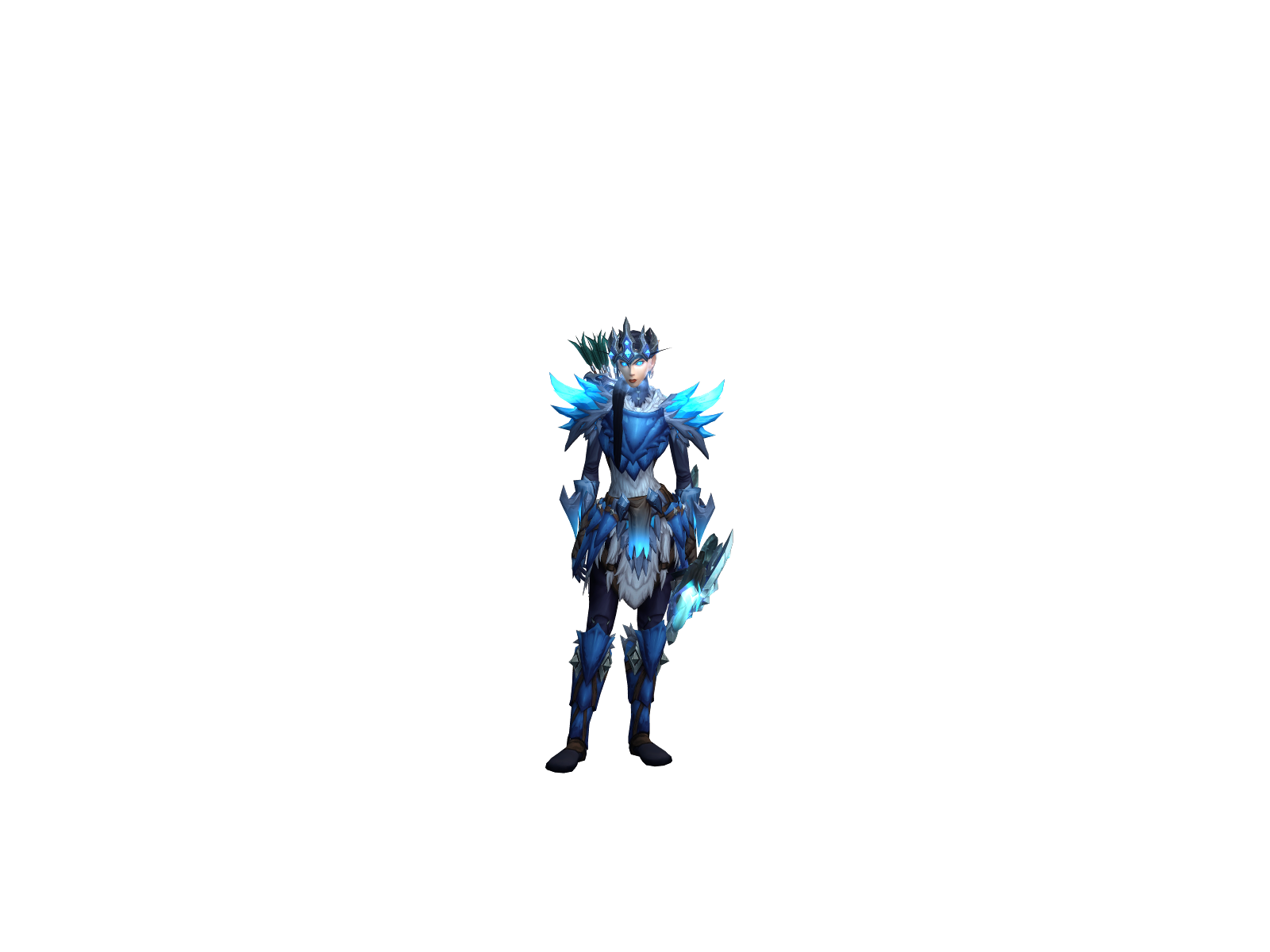 Forestàl 3D character render