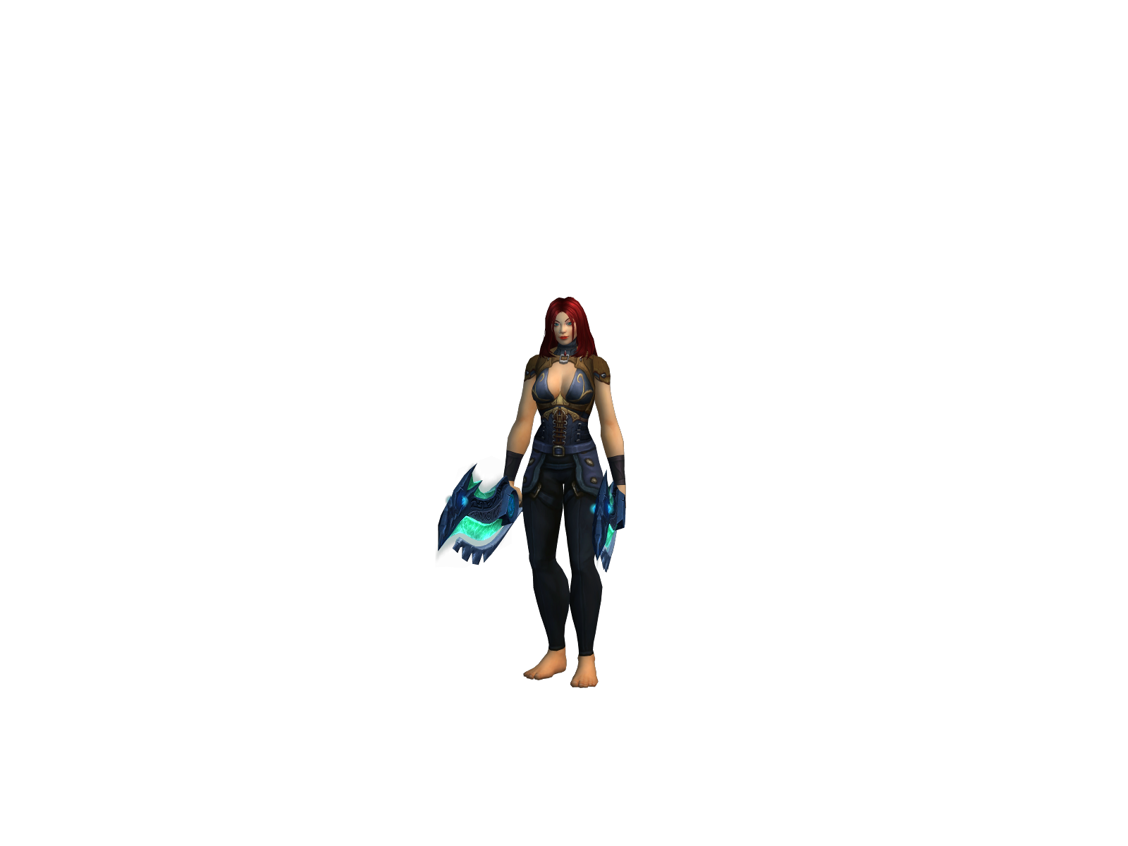 Walkie 3D character render