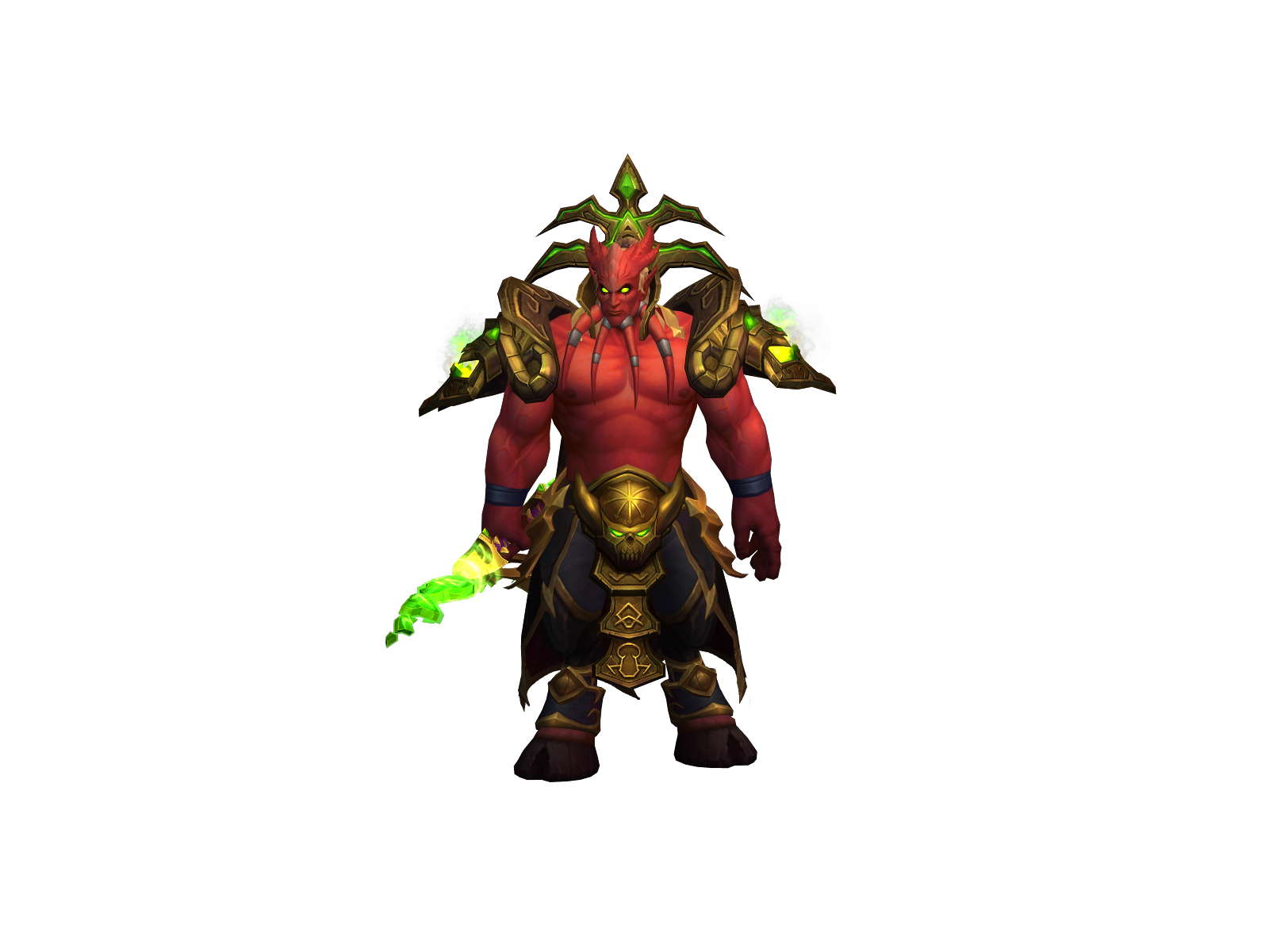 Dharack 3D character render