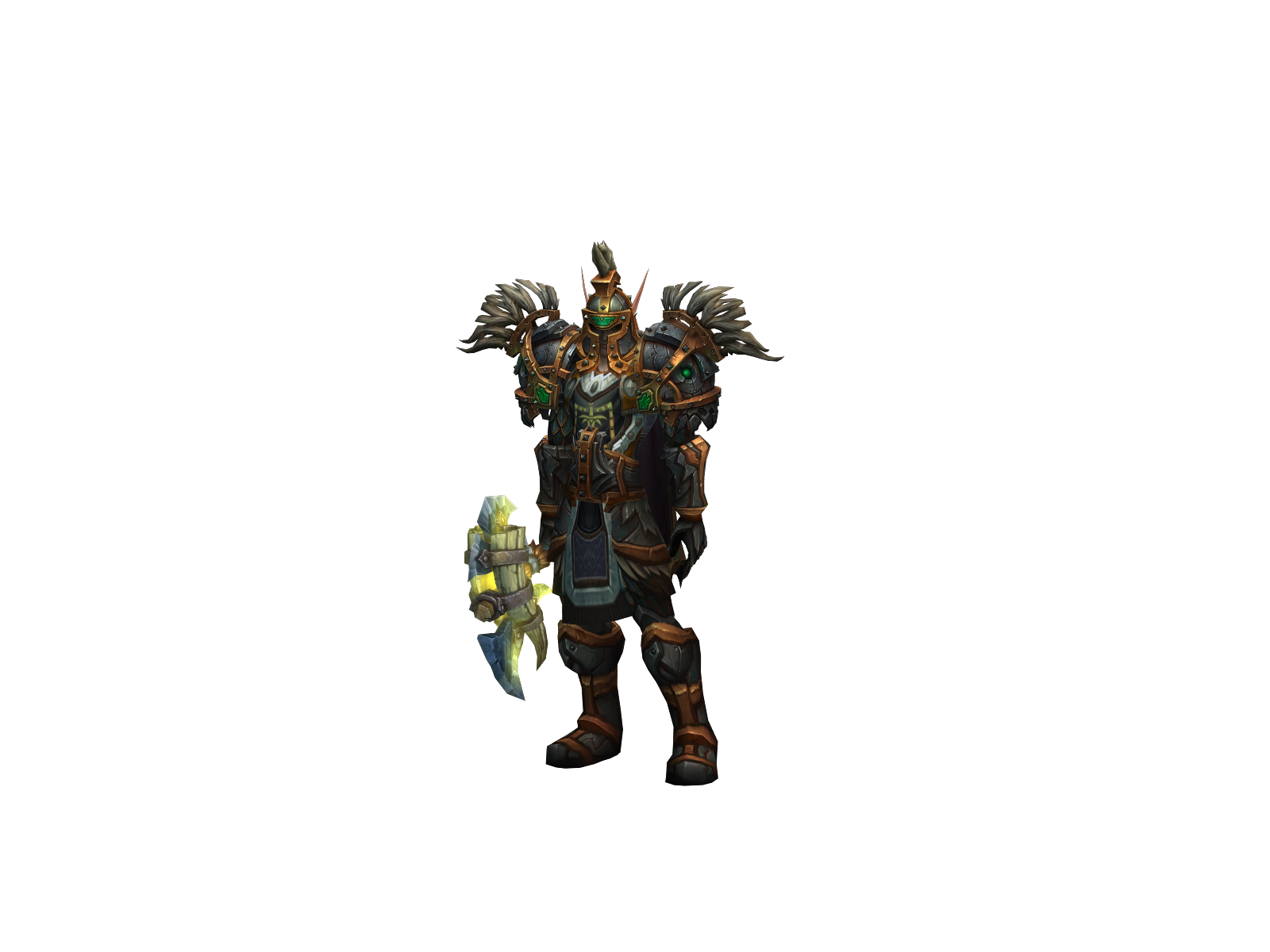 Tanckeron 3D character render