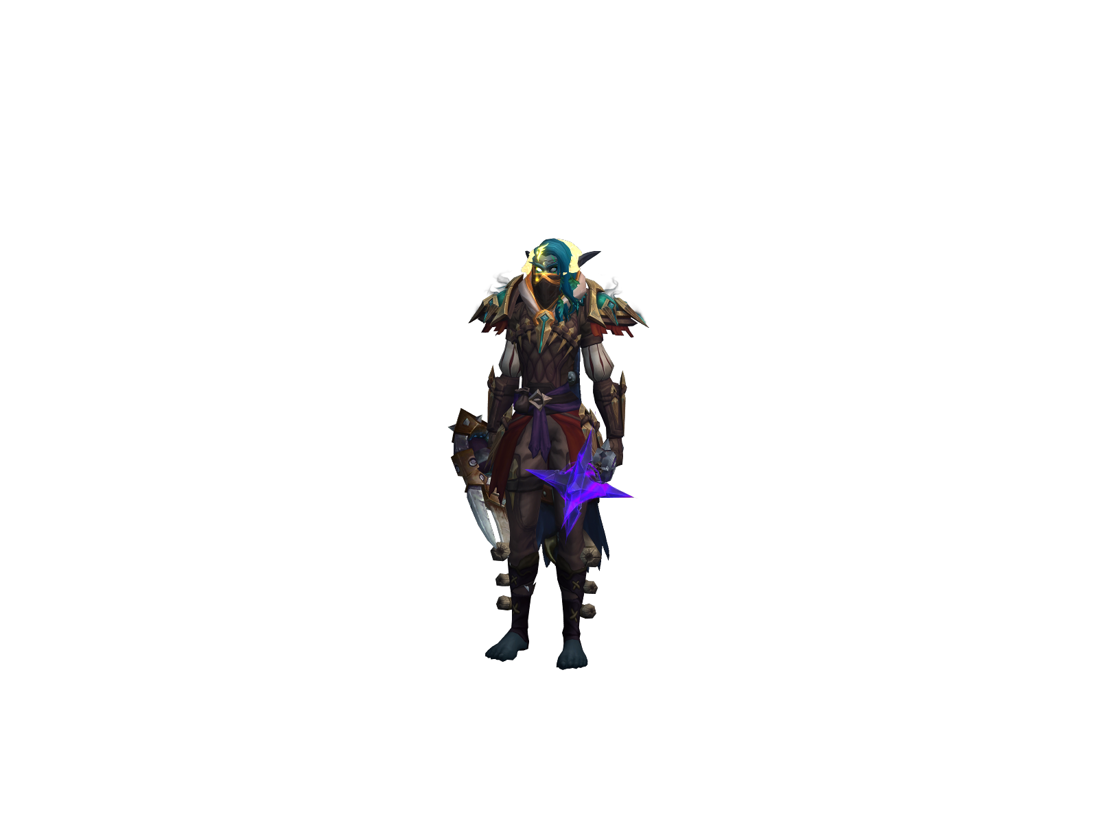 Aïsel 3D character render