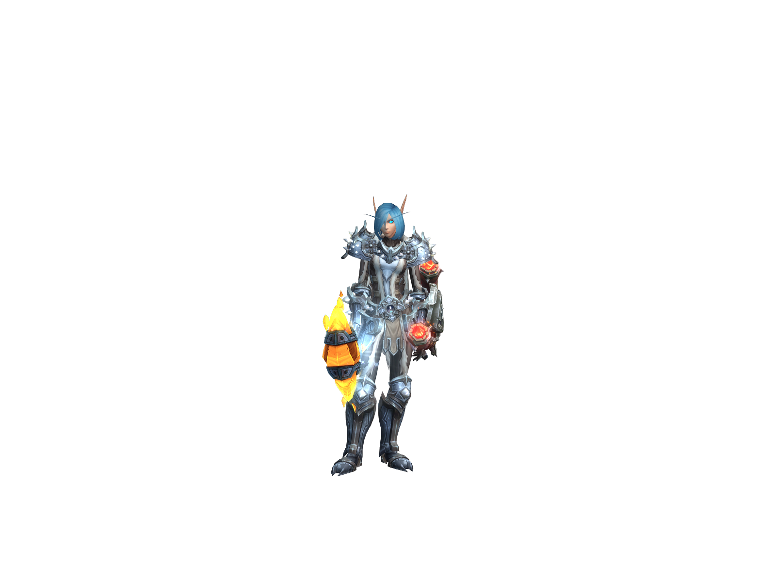 Darkpally 3D character render