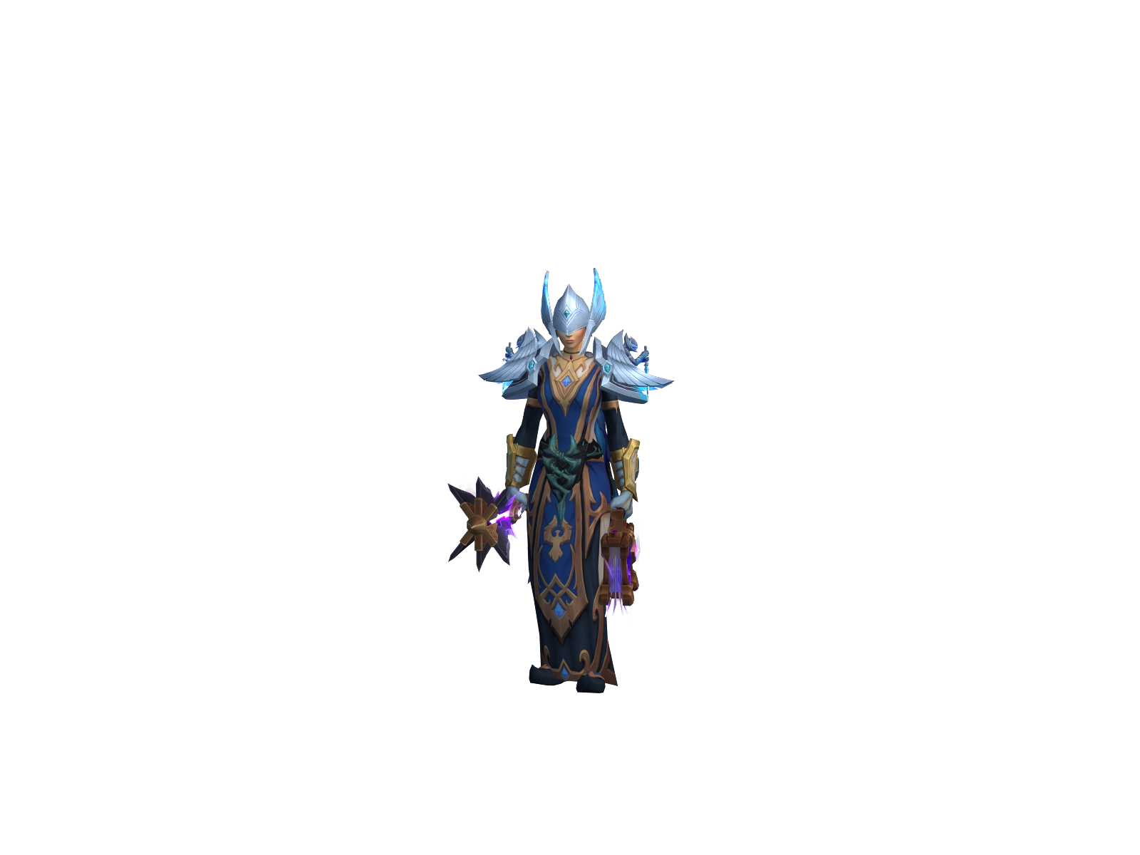 Priestime 3D character render