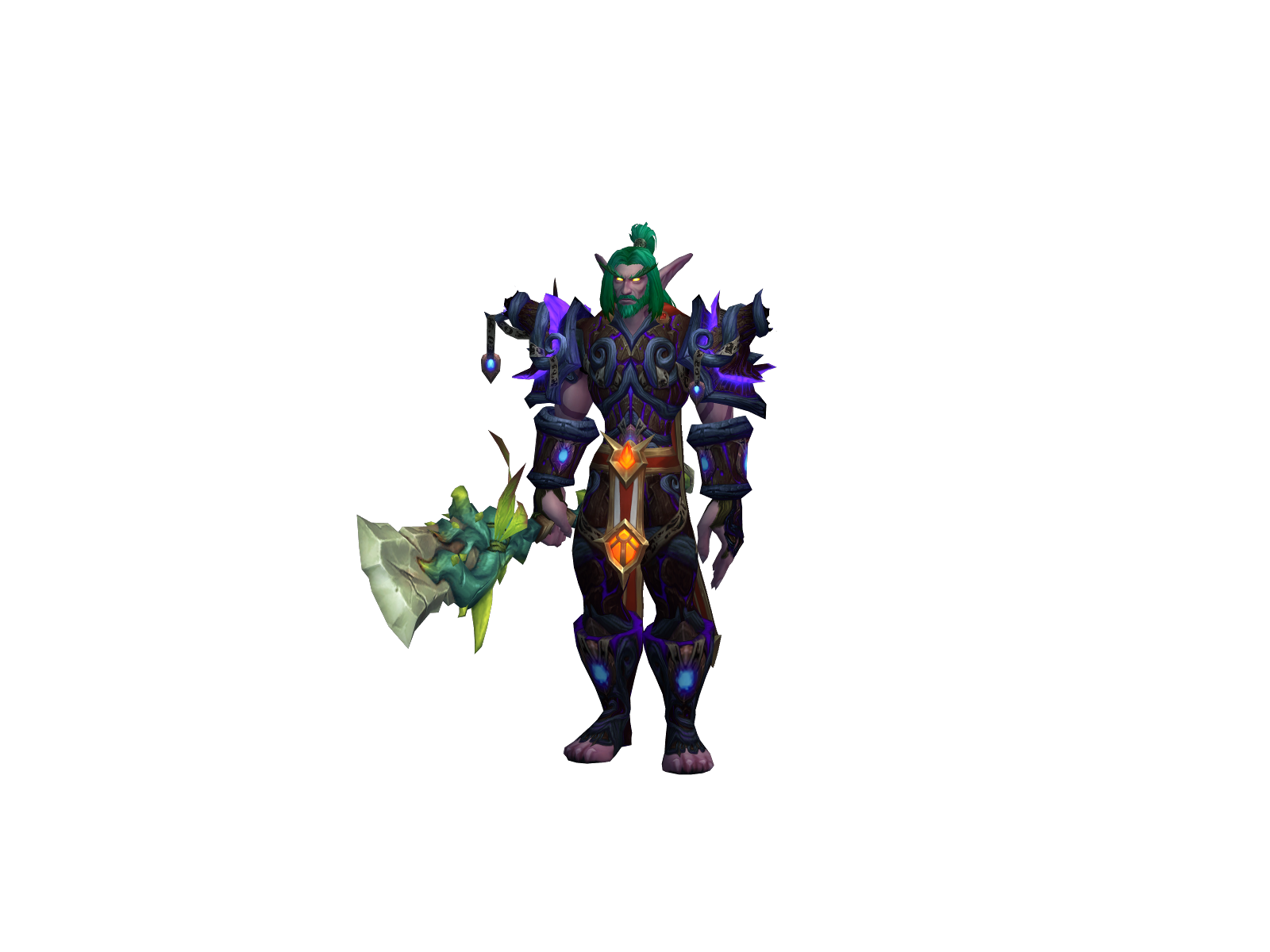 Wirmon 3D character render