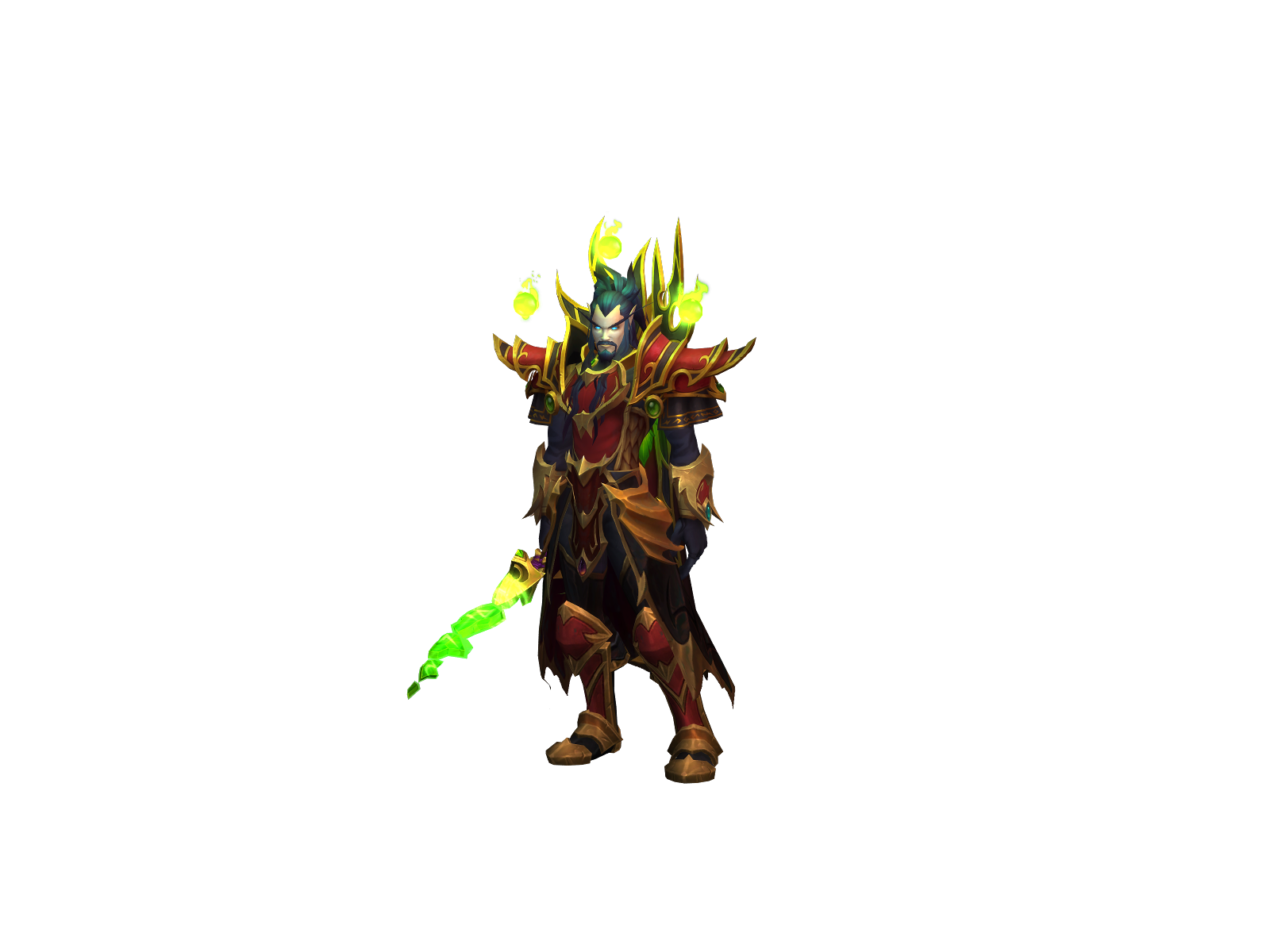Omegablink 3D character render