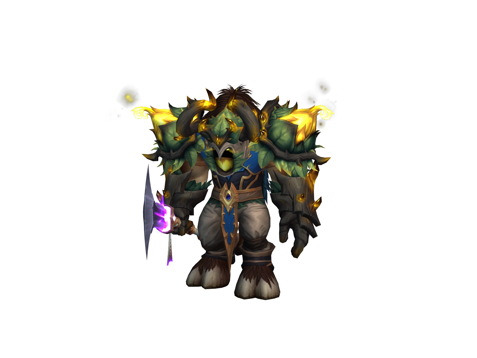 Furhu 3D character render