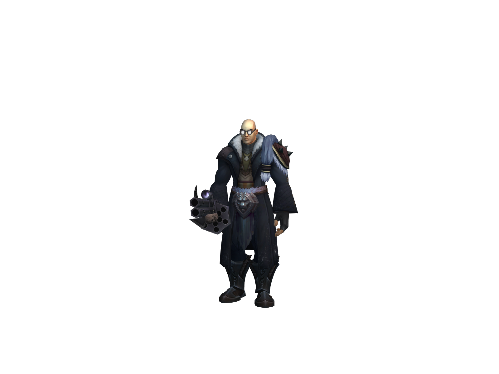 Fitzwalter 3D character render
