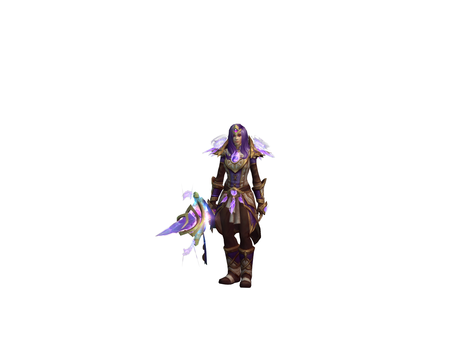 Aegwÿnn 3D character render