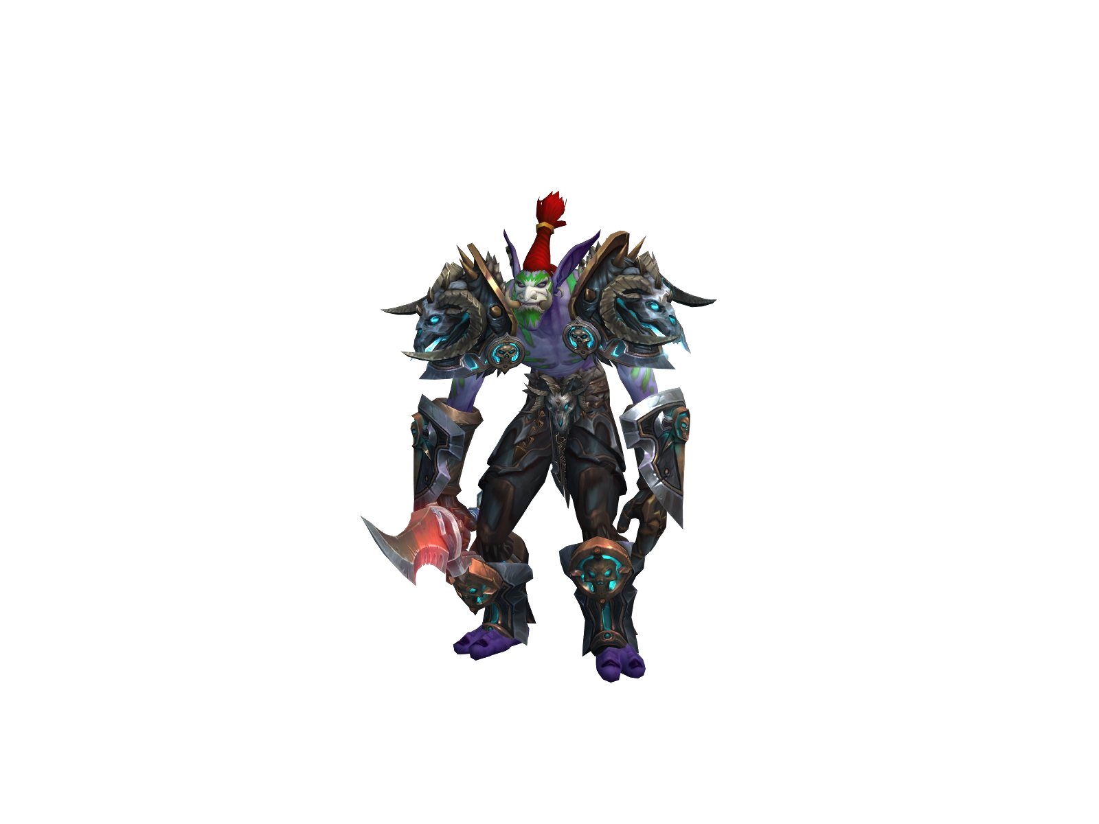 Dábu 3D character render