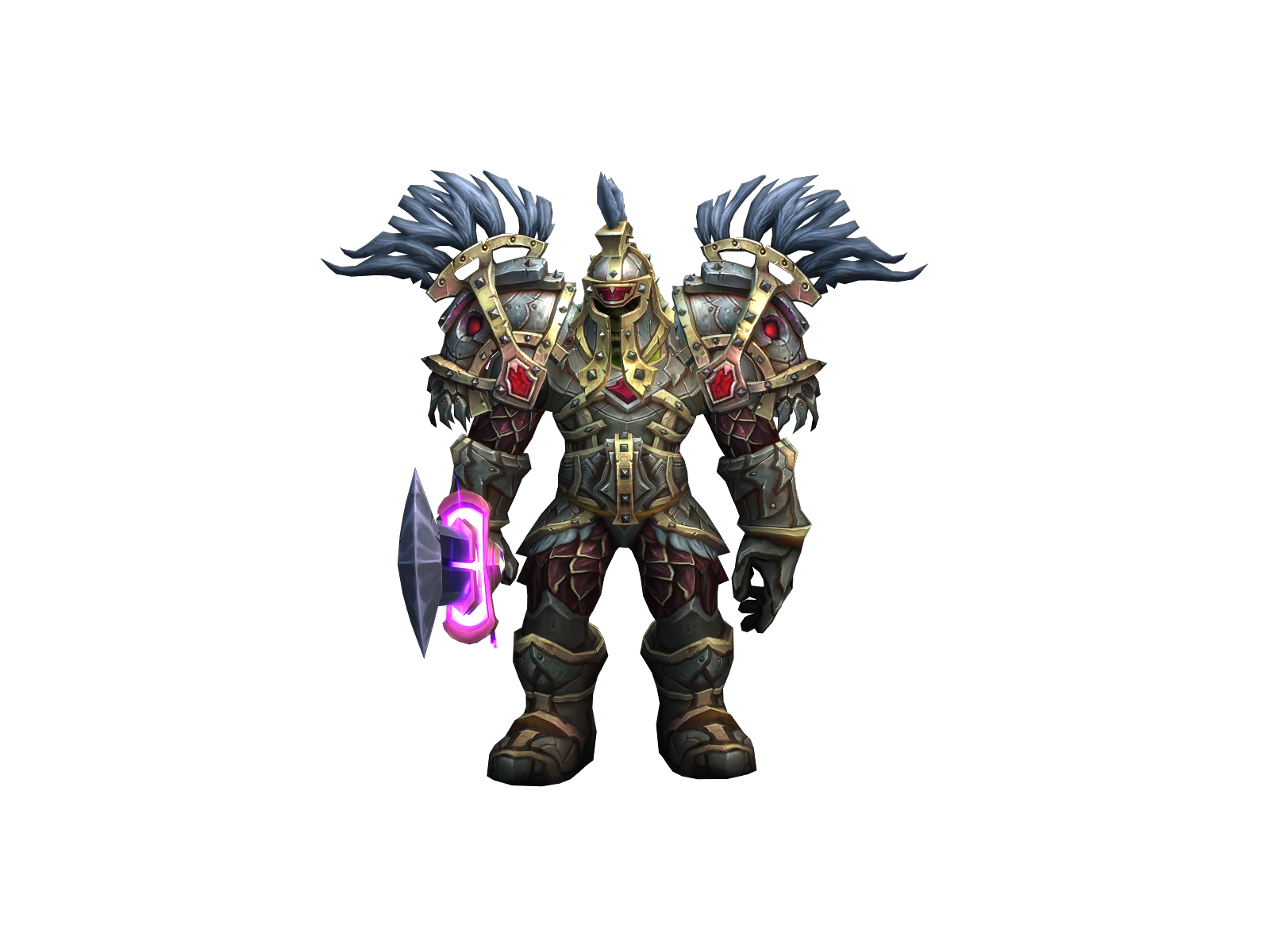 Wärman 3D character render