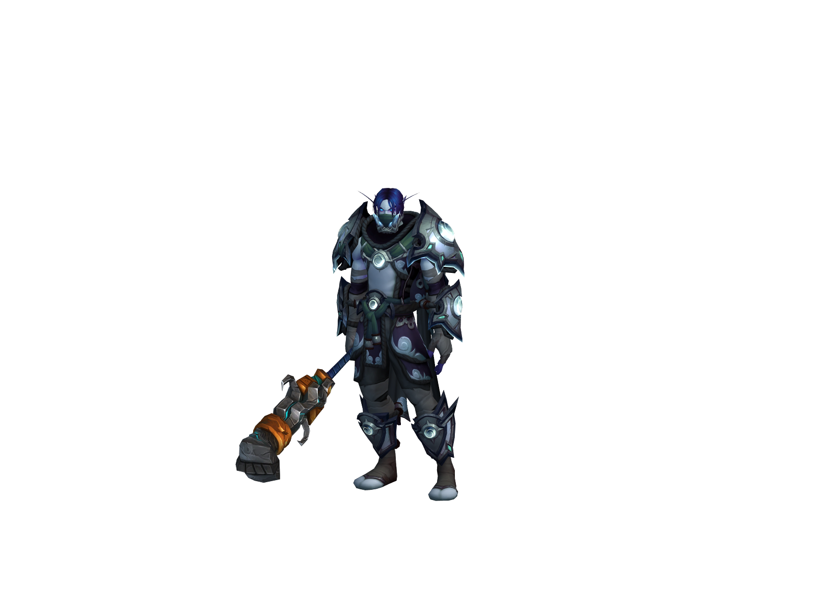 Neghi 3D character render