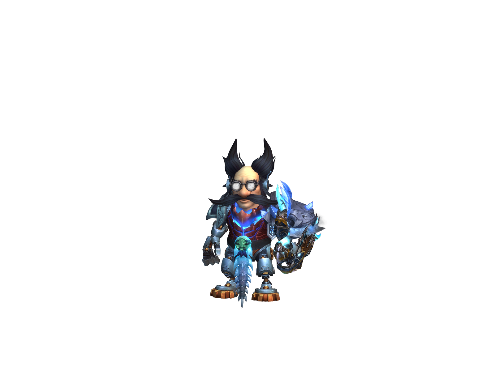 Roboputa 3D character render