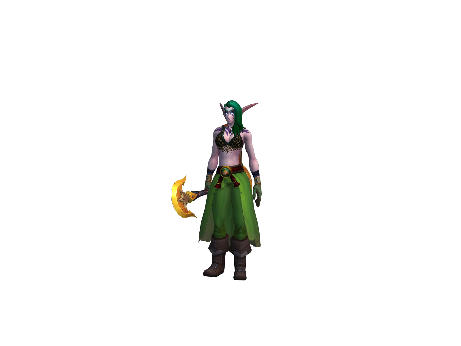 Velarith 3D character render
