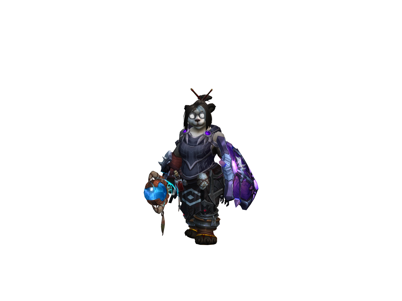 Manhcafe 3D character render