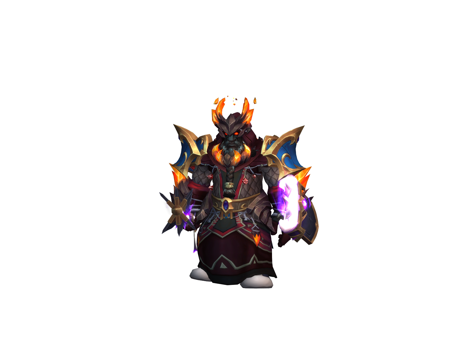 Mautshm 3D character render