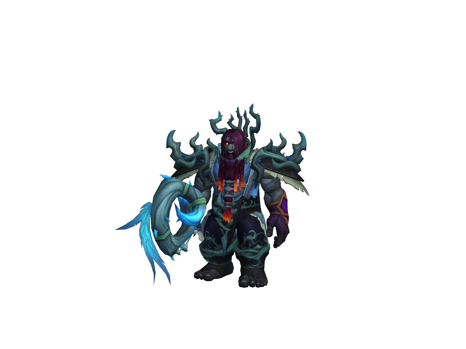 Mololonngo 3D character render