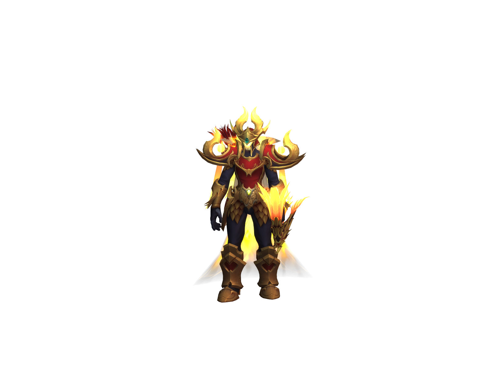 Vilias 3D character render