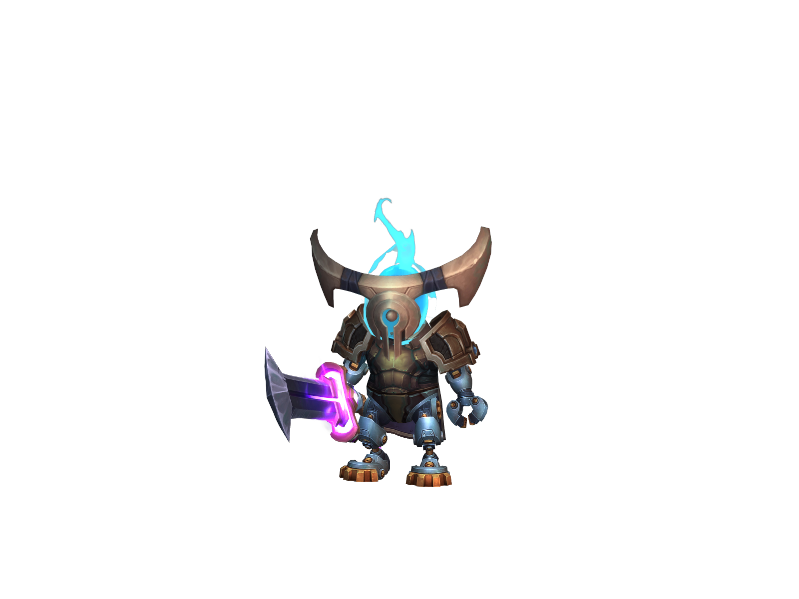Giganomo 3D character render