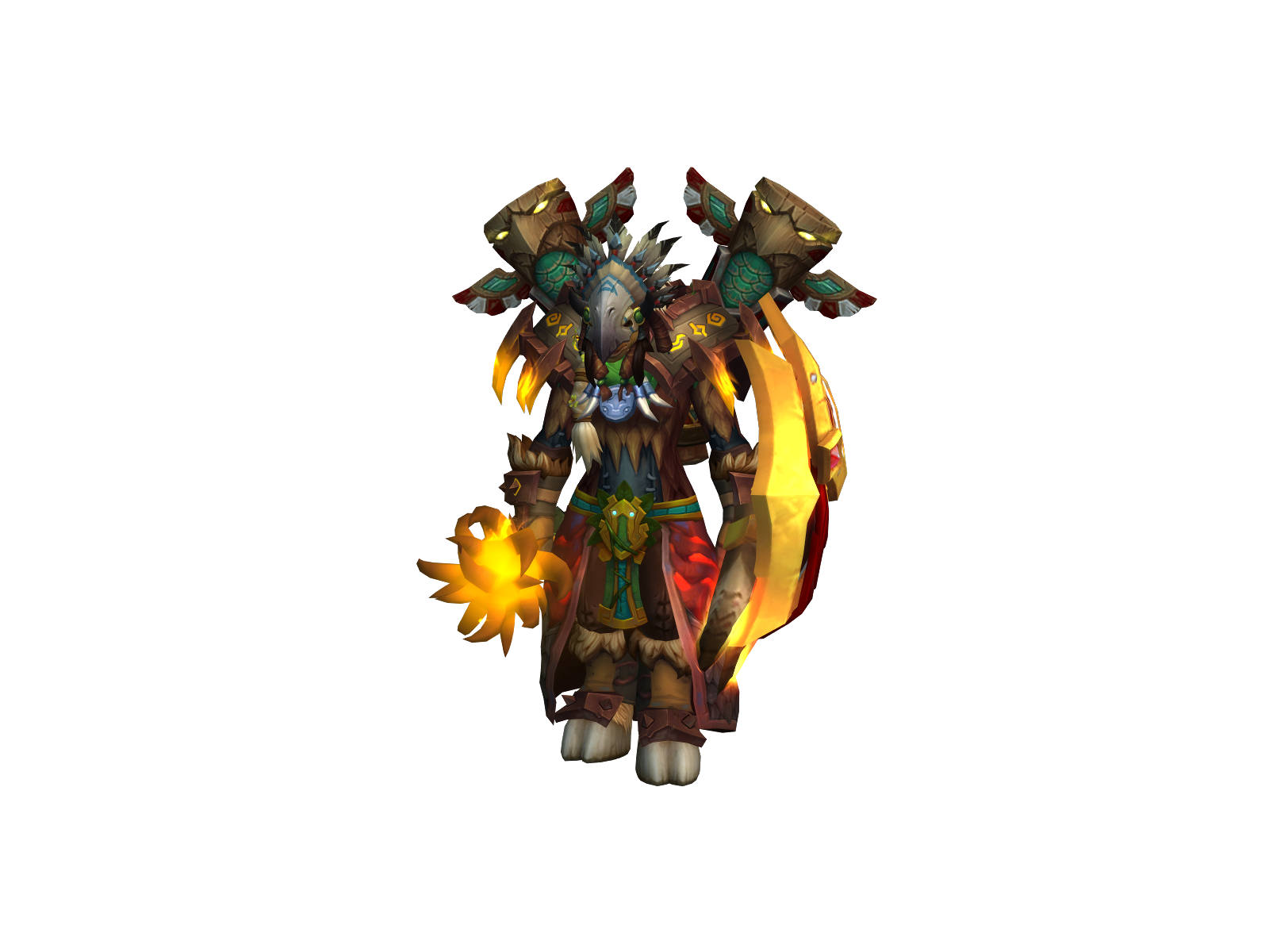 Gronjamer 3D character render