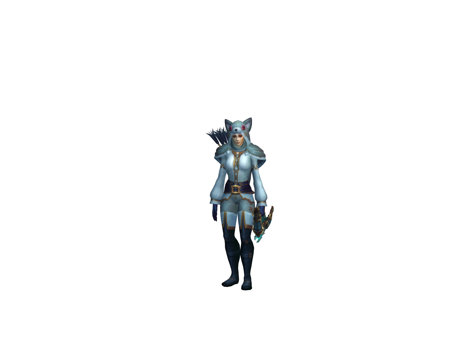 Linai 3D character render