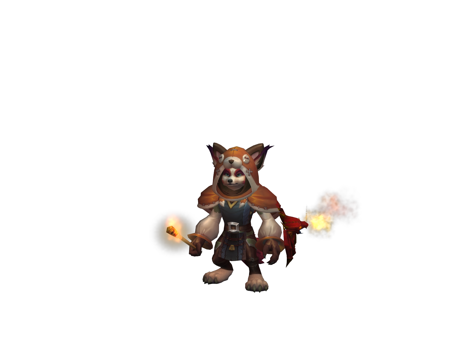 Raawrr 3D character render