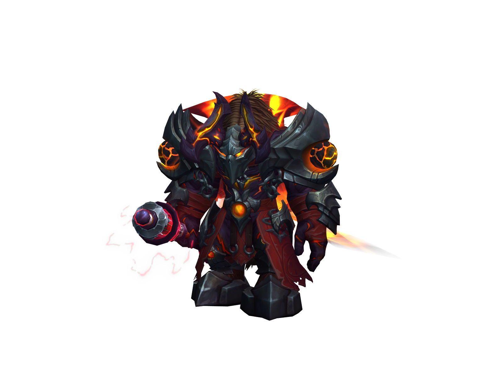 Chaufadevaca 3D character render