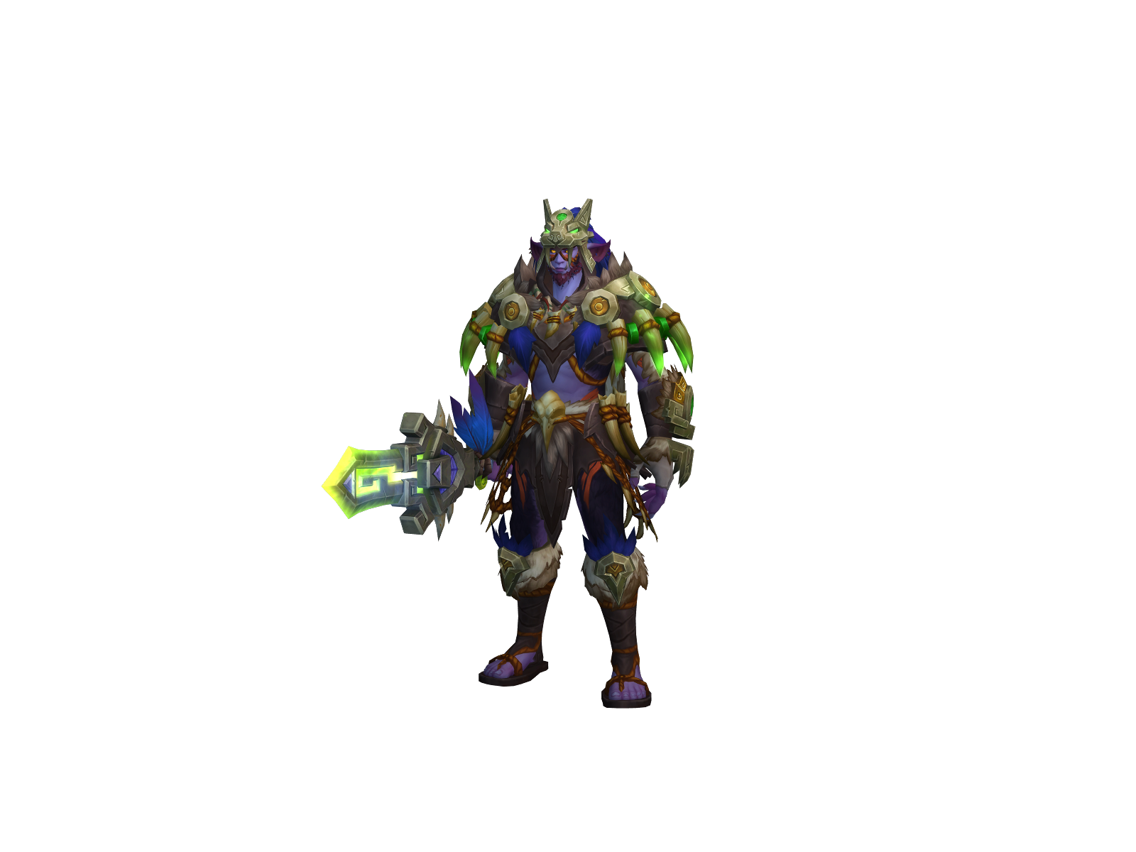 Chonar 3D character render