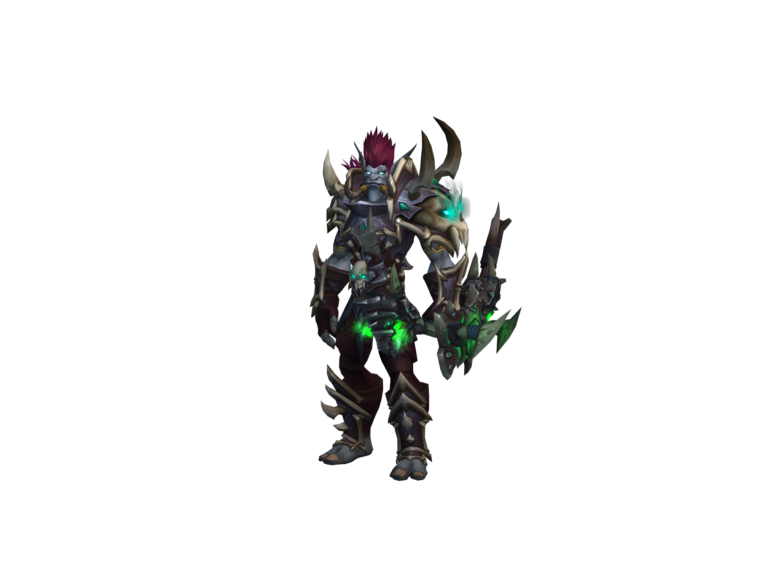 Voldarck 3D character render