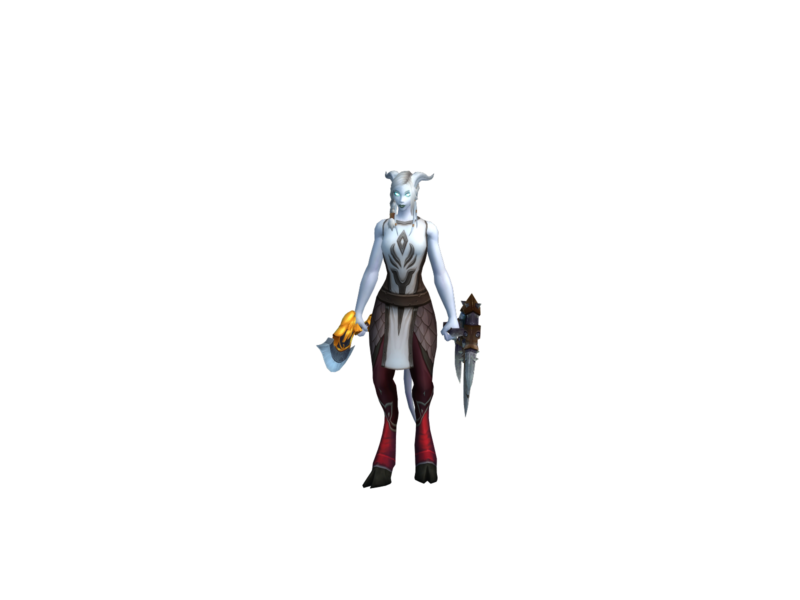 Ashtla 3D character render