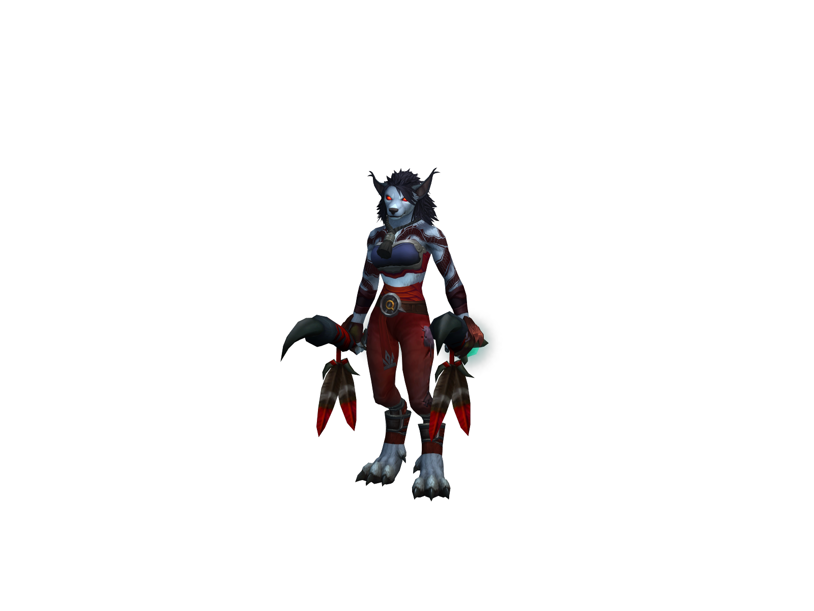 Mizrogue 3D character render