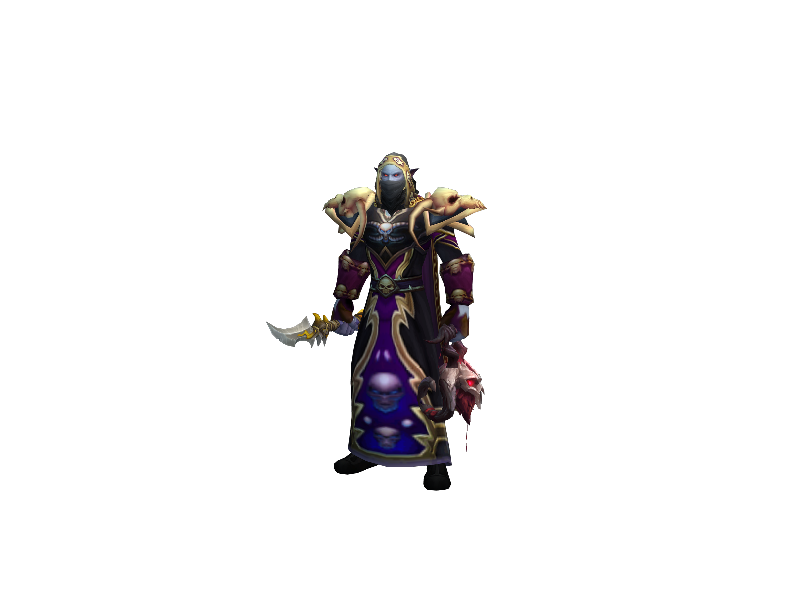 Algamore 3D character render
