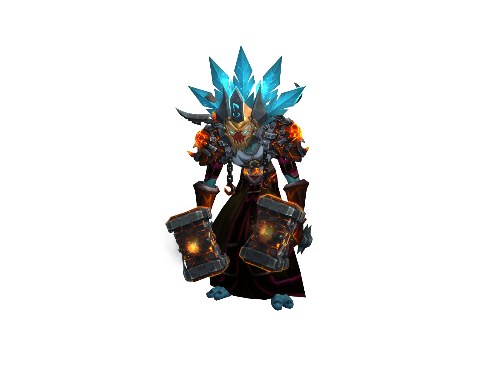 Darkaniel 3D character render