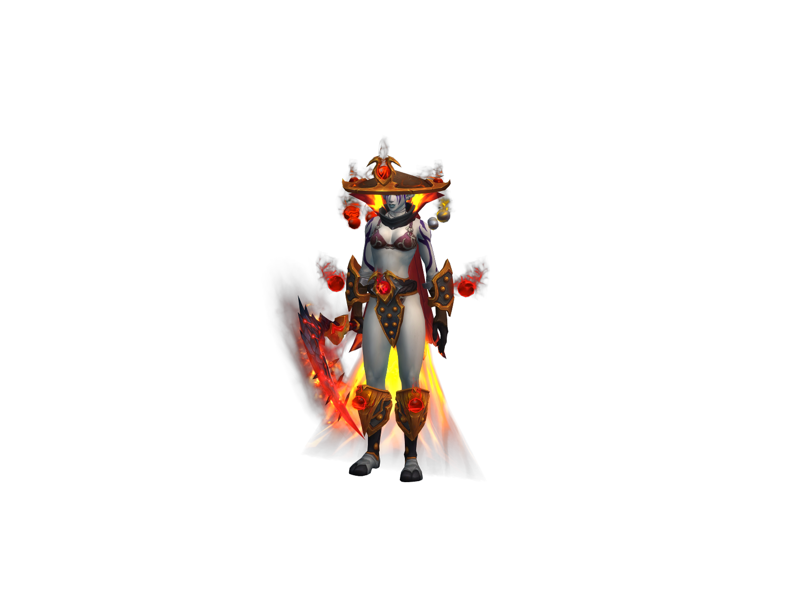 Mefirha 3D character render