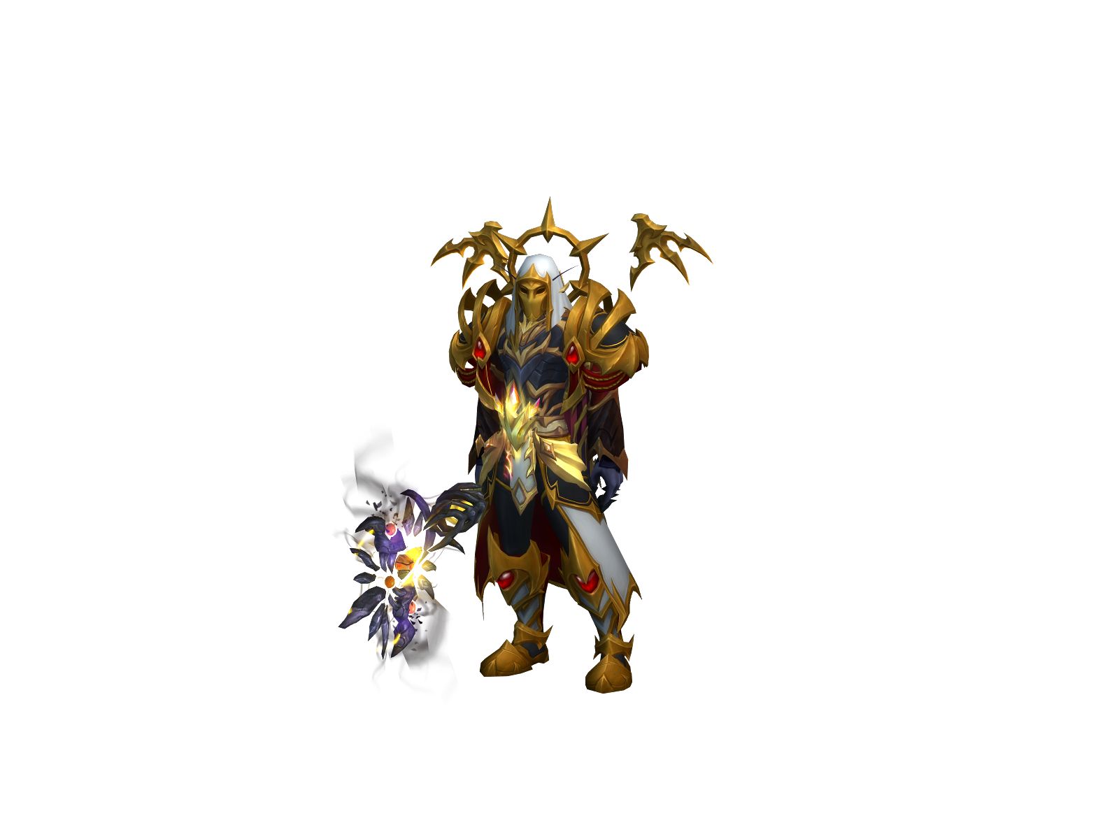 Mallox 3D character render