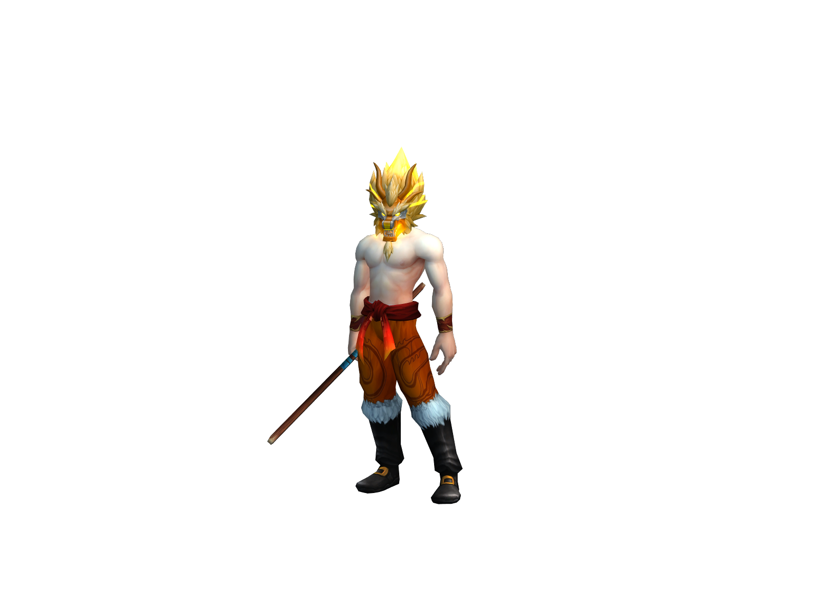 Palmadito 3D character render