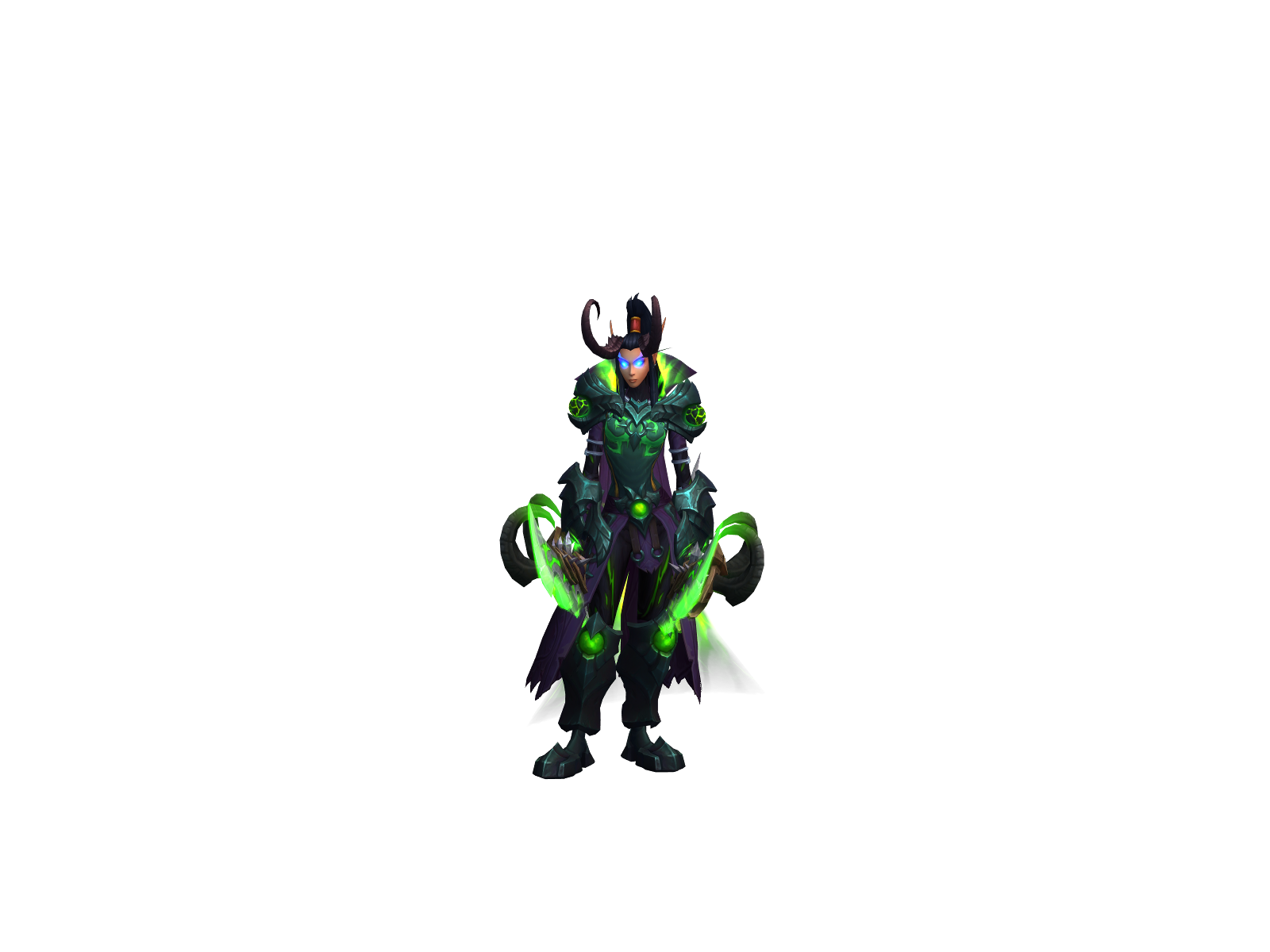 Thandriel 3D character render