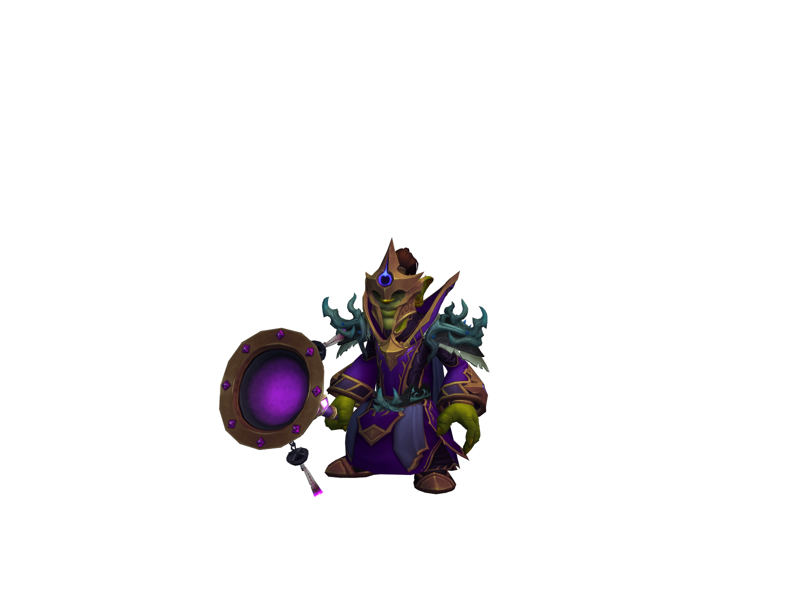 Raznax 3D character render