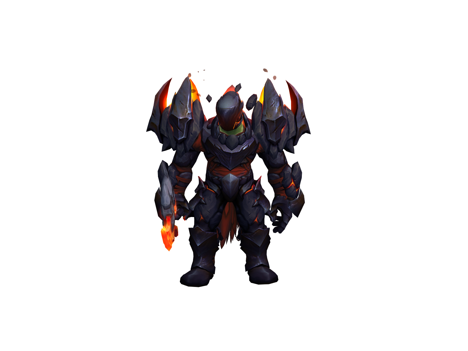 Mítos 3D character render