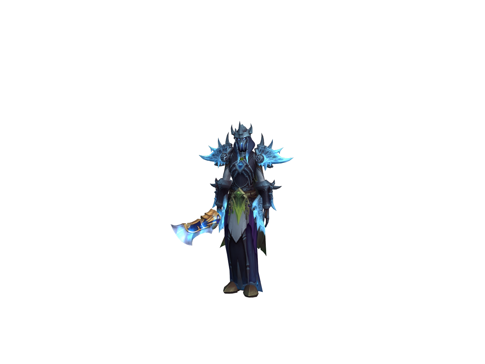 Megardk 3D character render