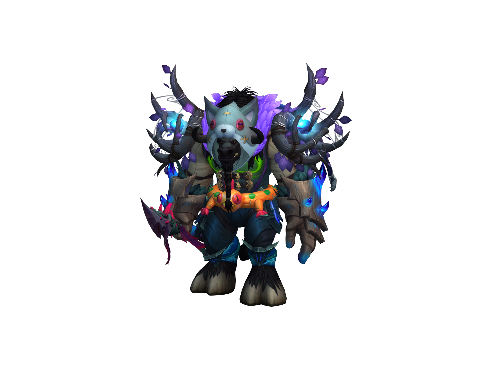 Abejagordita 3D character render